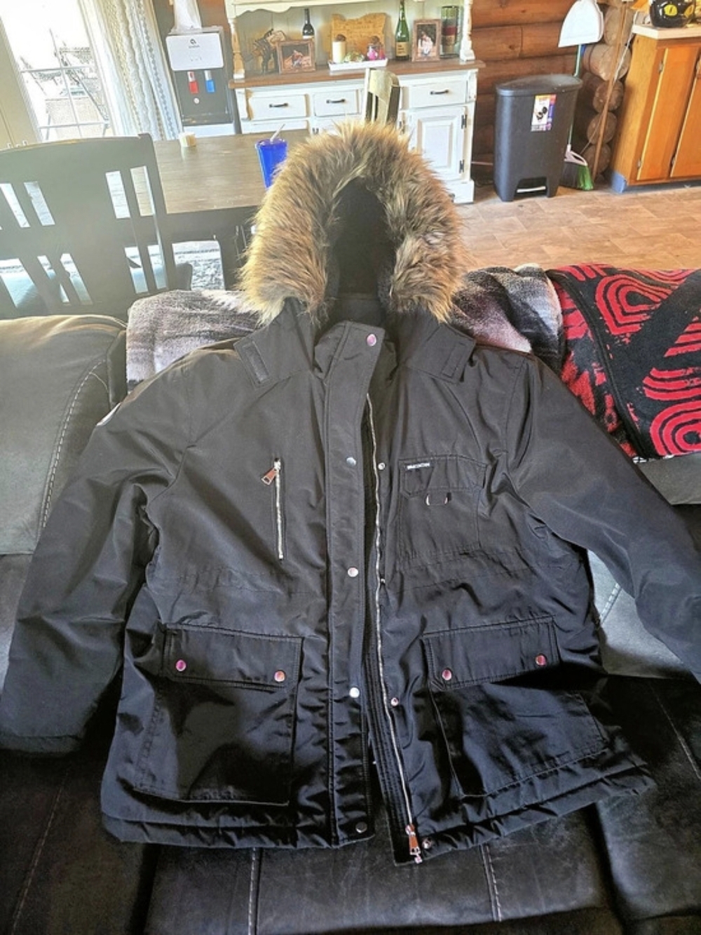 Maurices Faux Fur Trim Parka Jacket SZ 2